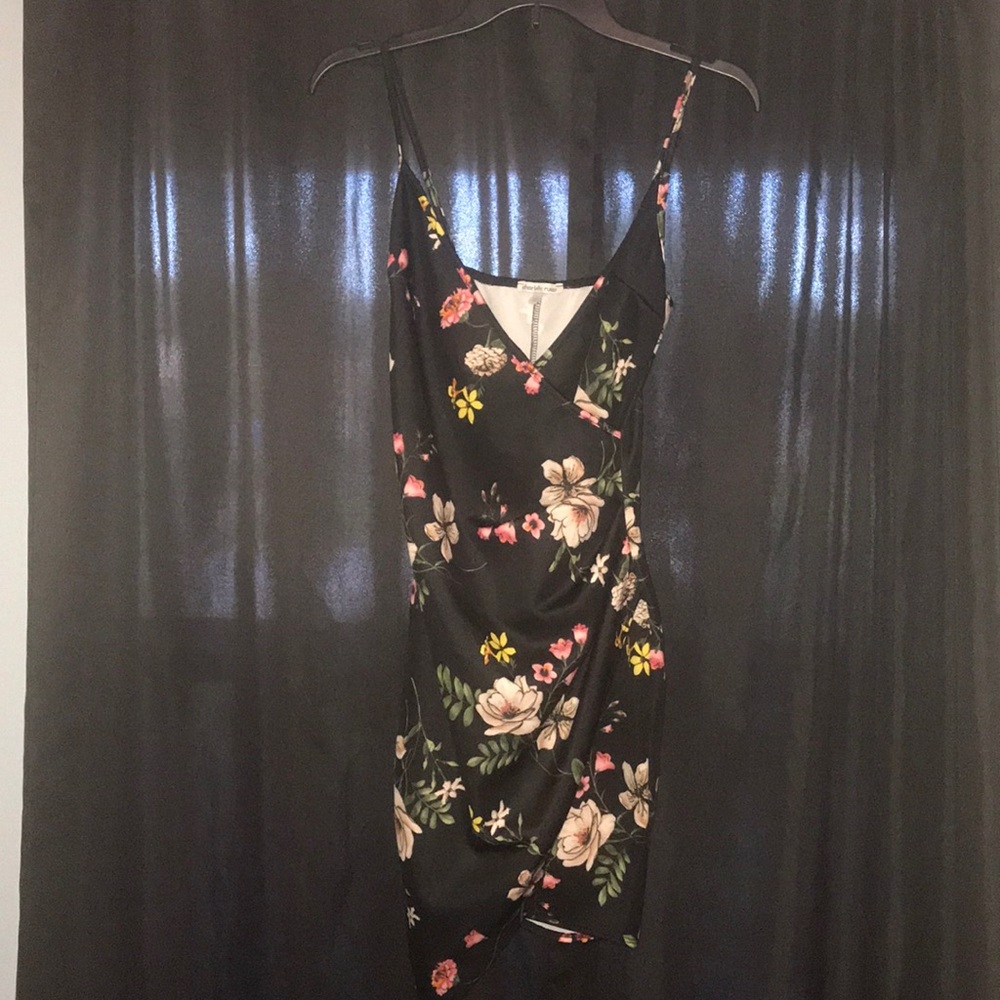 Spaghetti strap mini dress